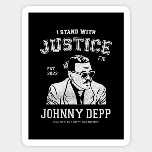 Justice for Johnny Depp! Magnet